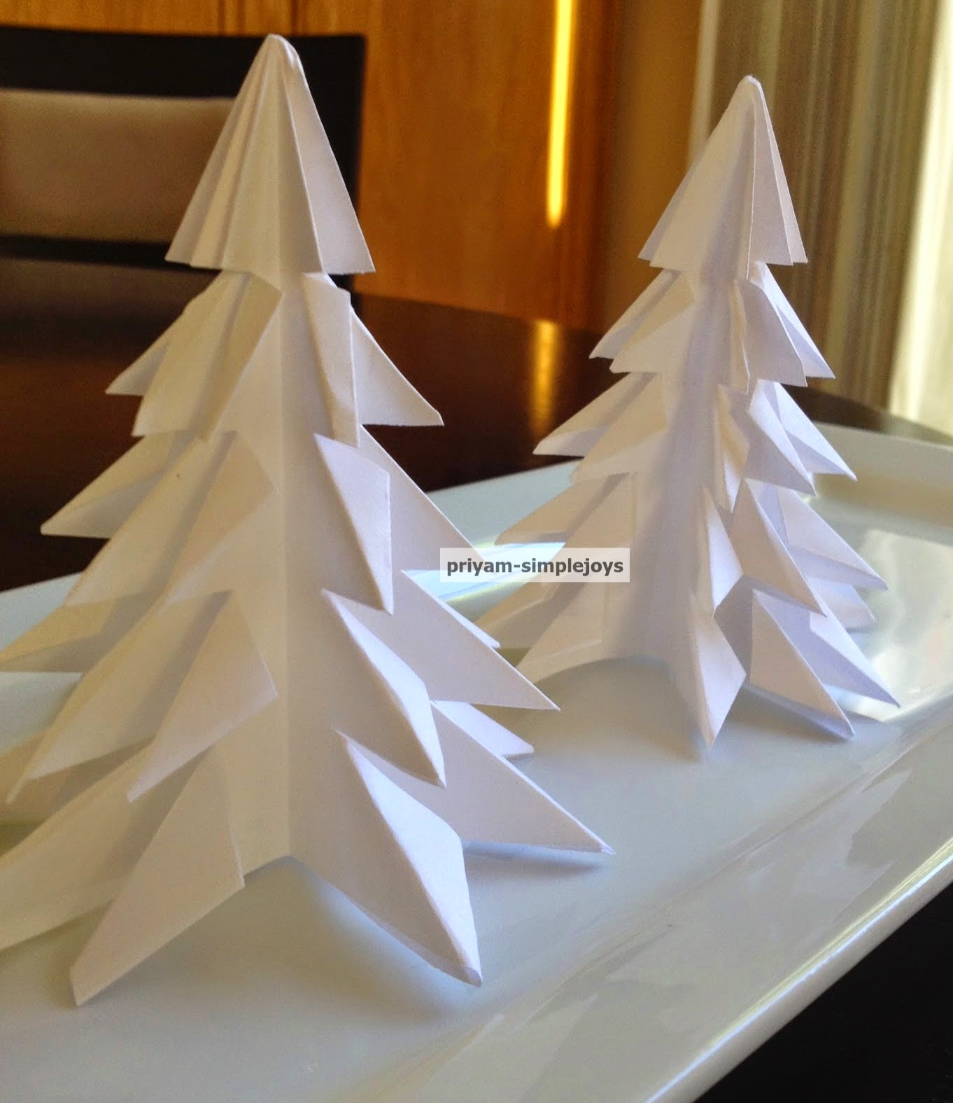 SimpleJoys Paper Pine Tree/Christmas Tree