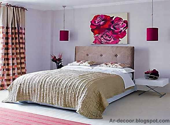 لوحات رائعة لتزيين غرف النوم - ديكورات لوحات لغرف النوم 