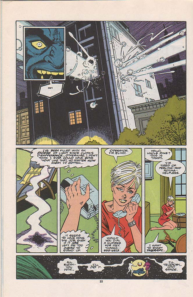 Read online Cloak and Dagger (1990) comic -  Issue #4 - 18