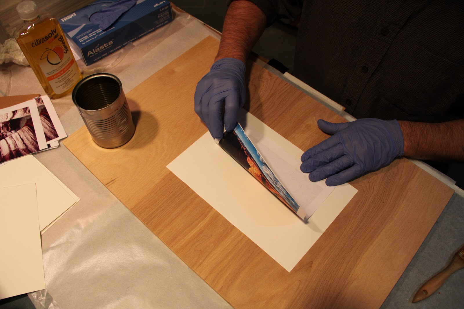 Monotype Printmaking LaserJet Transfer