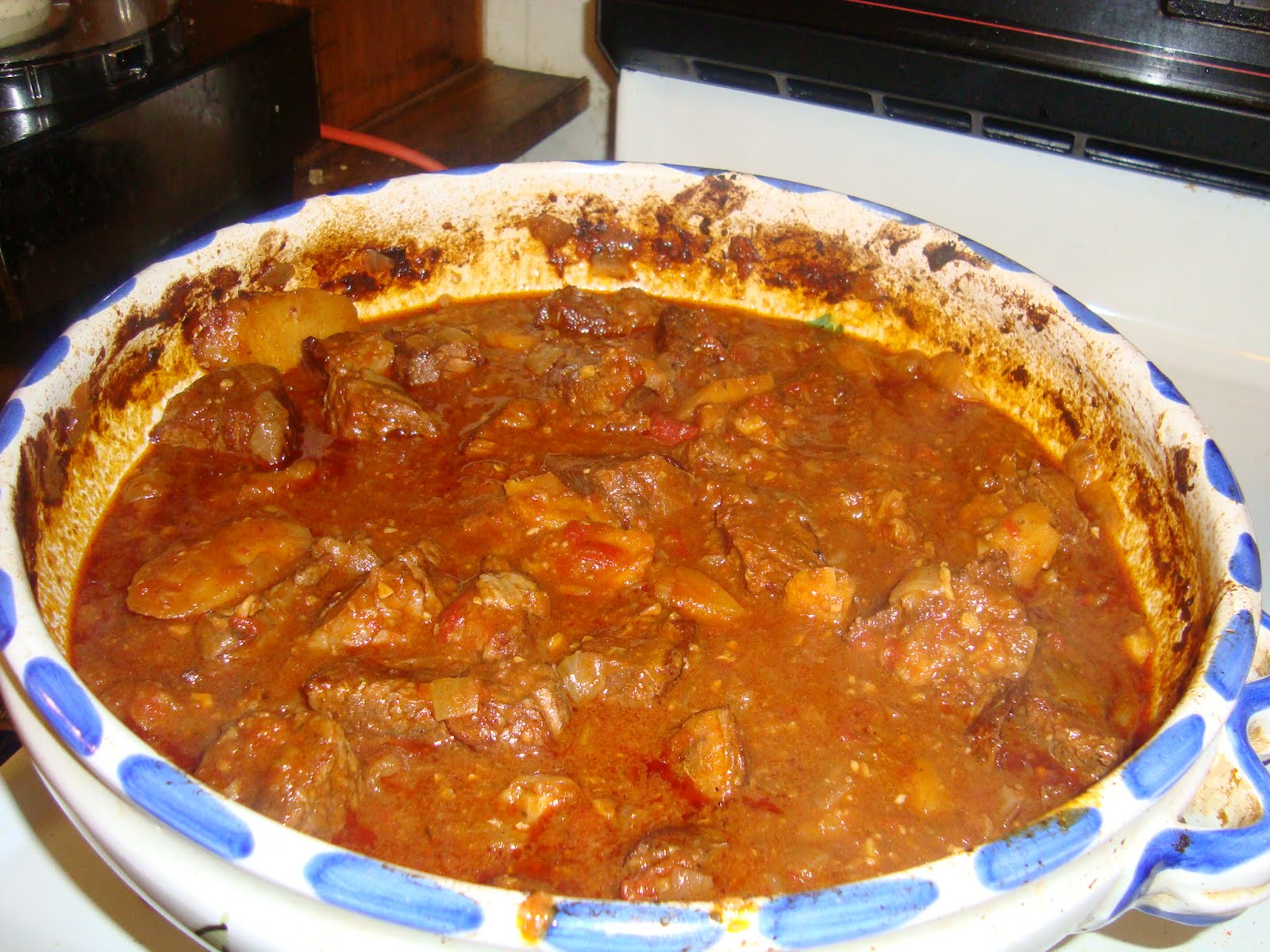 The Writer's Kitchen Beef Paprikash