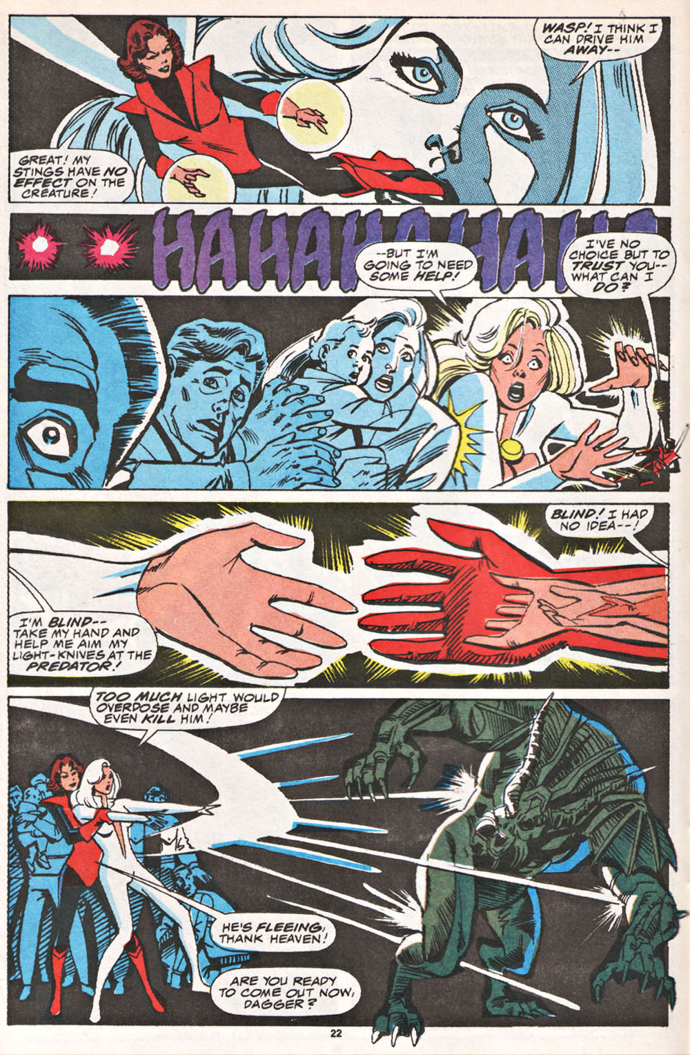 Read online Cloak and Dagger (1990) comic -  Issue #9 - 19