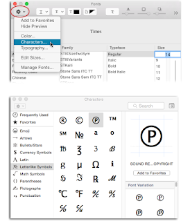 How to Access Special Characters & Hidden features in Mac Fonts (Updated)