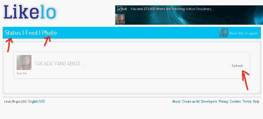Cara Mendapat Like FB Auto rumahku