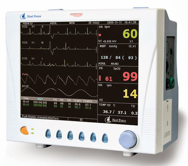 Heal Force Classic120Plus MultiParameter Patient Monitor
