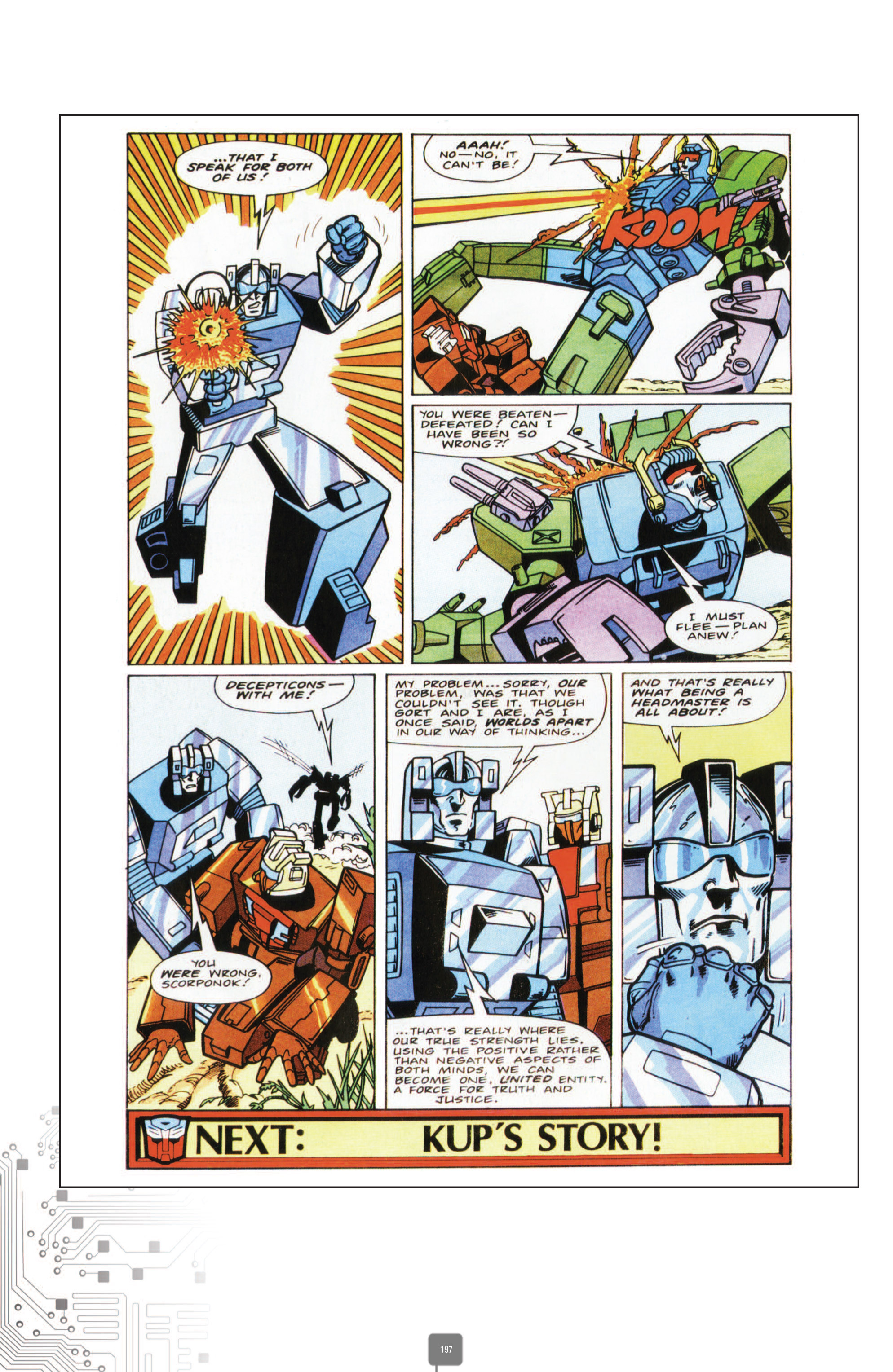 Read online The Transformers Classics UK comic -  Issue # TPB 4 - 197