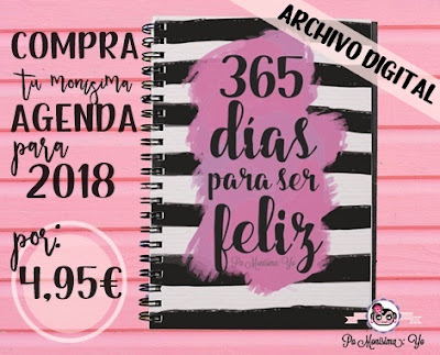 agenda monisima imprimible 2018 monerias pamonisimayo