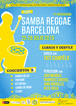Batucada barcelona cursos alex rosa Ketubara espectáculo fiestas Samba reggae barcelona