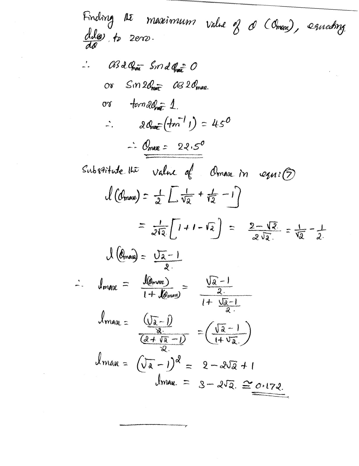 PHYSICS ONLINE TUTOR: Inclined Plane Problem Answer