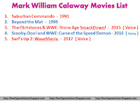 mature: mark calaway movies list, world famous wwe wrestler mark calaway complete filmography photo from 1991 to 2017