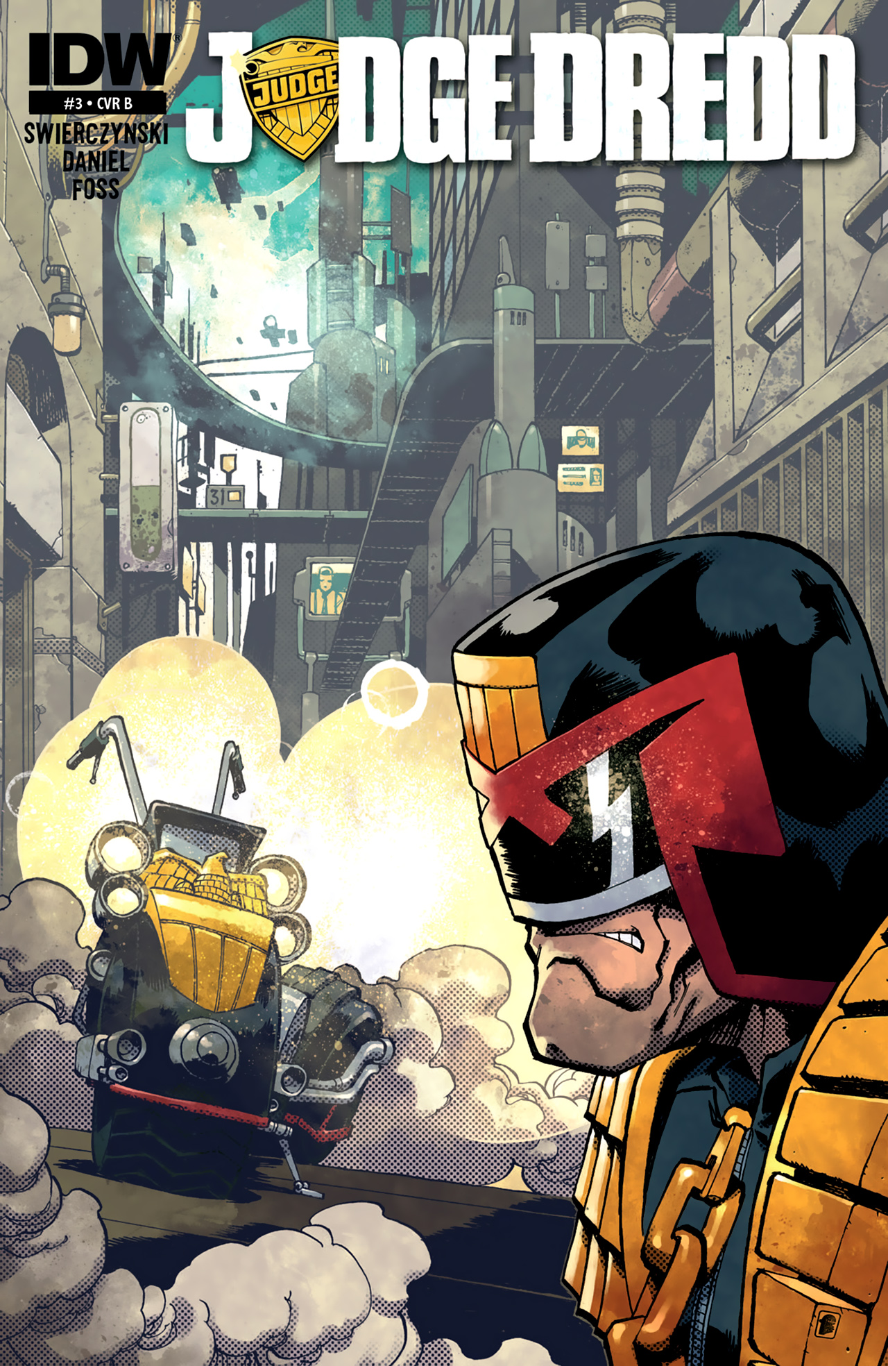 Read online Judge Dredd (2012) comic -  Issue #3 - 2