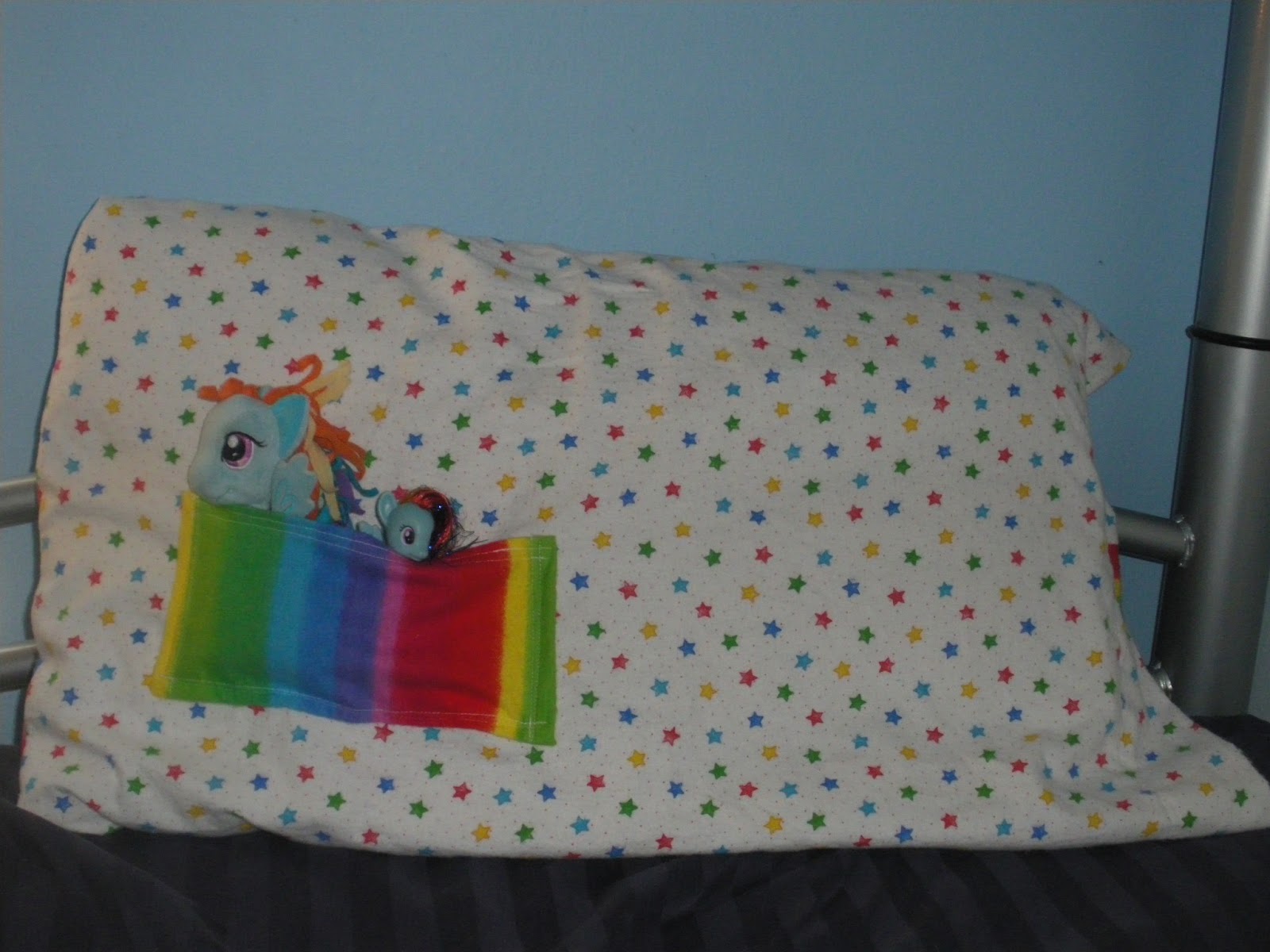 Rainbow Inspired Pocket Pillowcase