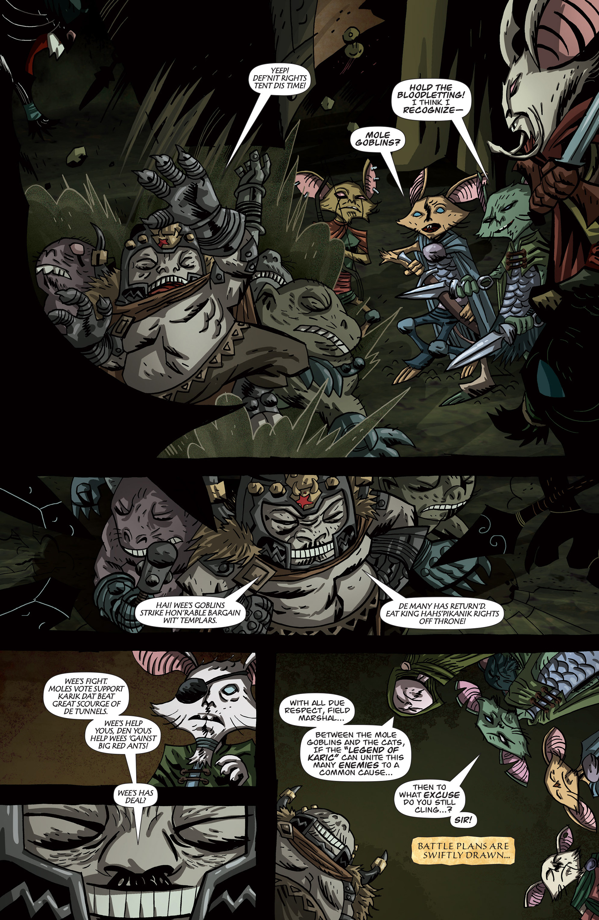 The Mice Templar Volume 4: Legend issue 11 - Page 12