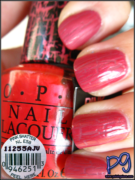 opi pink shatter nail polish opi pink shatter nail polish