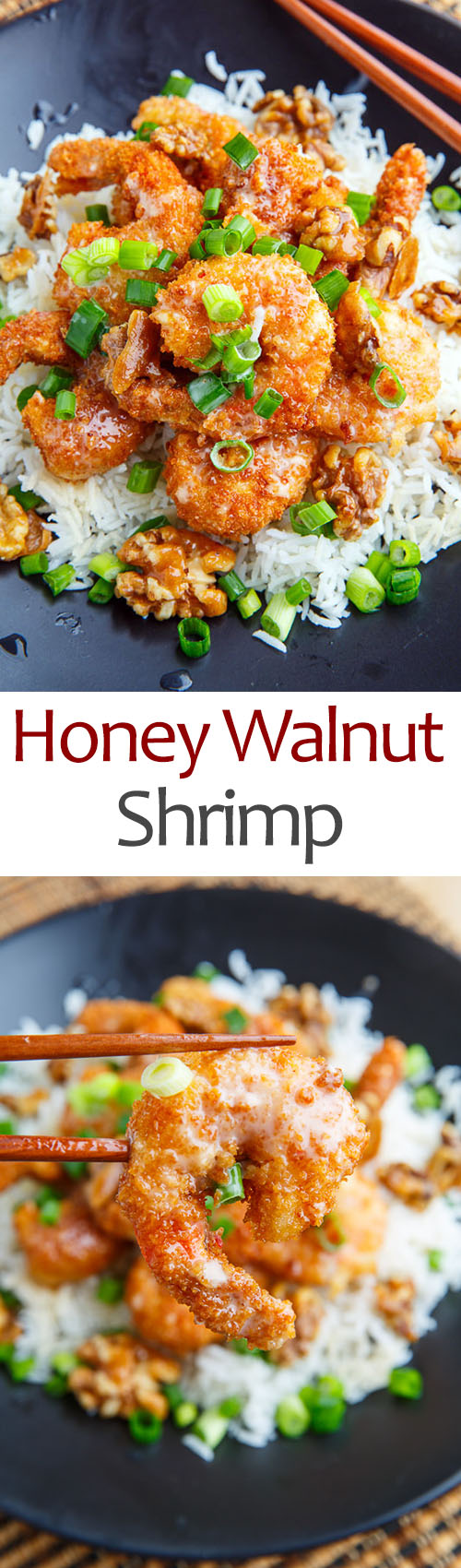 Honey Walnut Shrimp on Closet Cooking