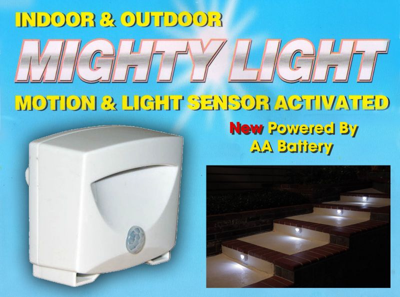 Motion Censored Activated LED MIGHTY Lights