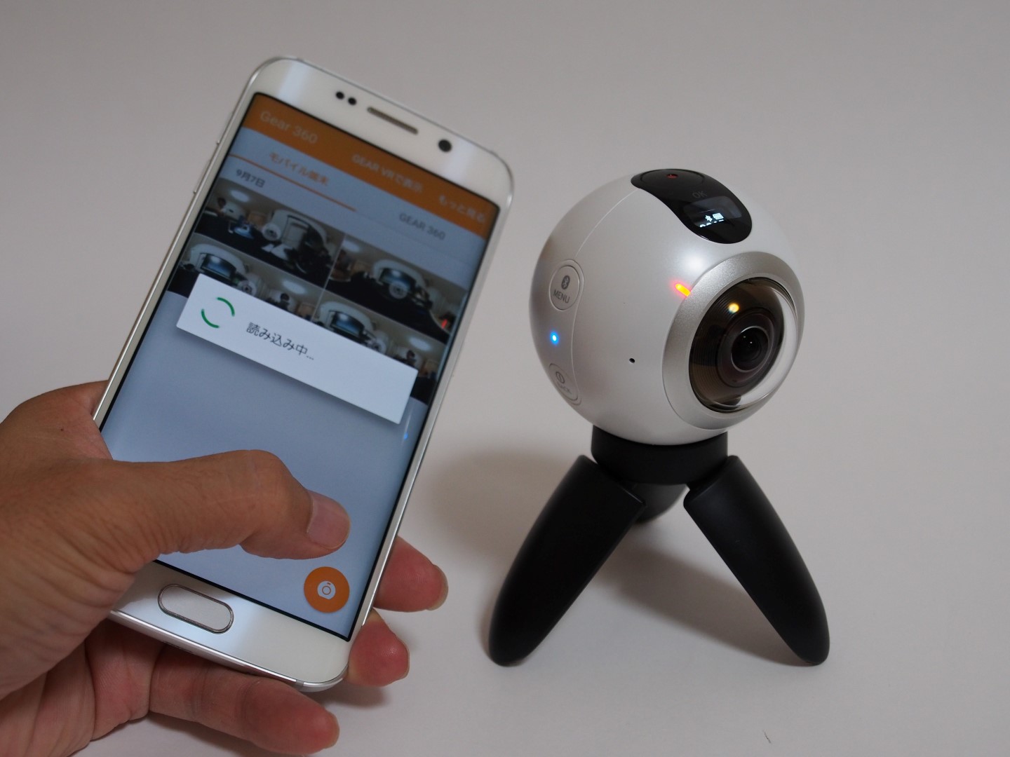 撮影したvrをすぐにhmdで見る方法 Gearvr と Gear360 を使えば スマートフォンで自動ステッチ可能 Dronediy