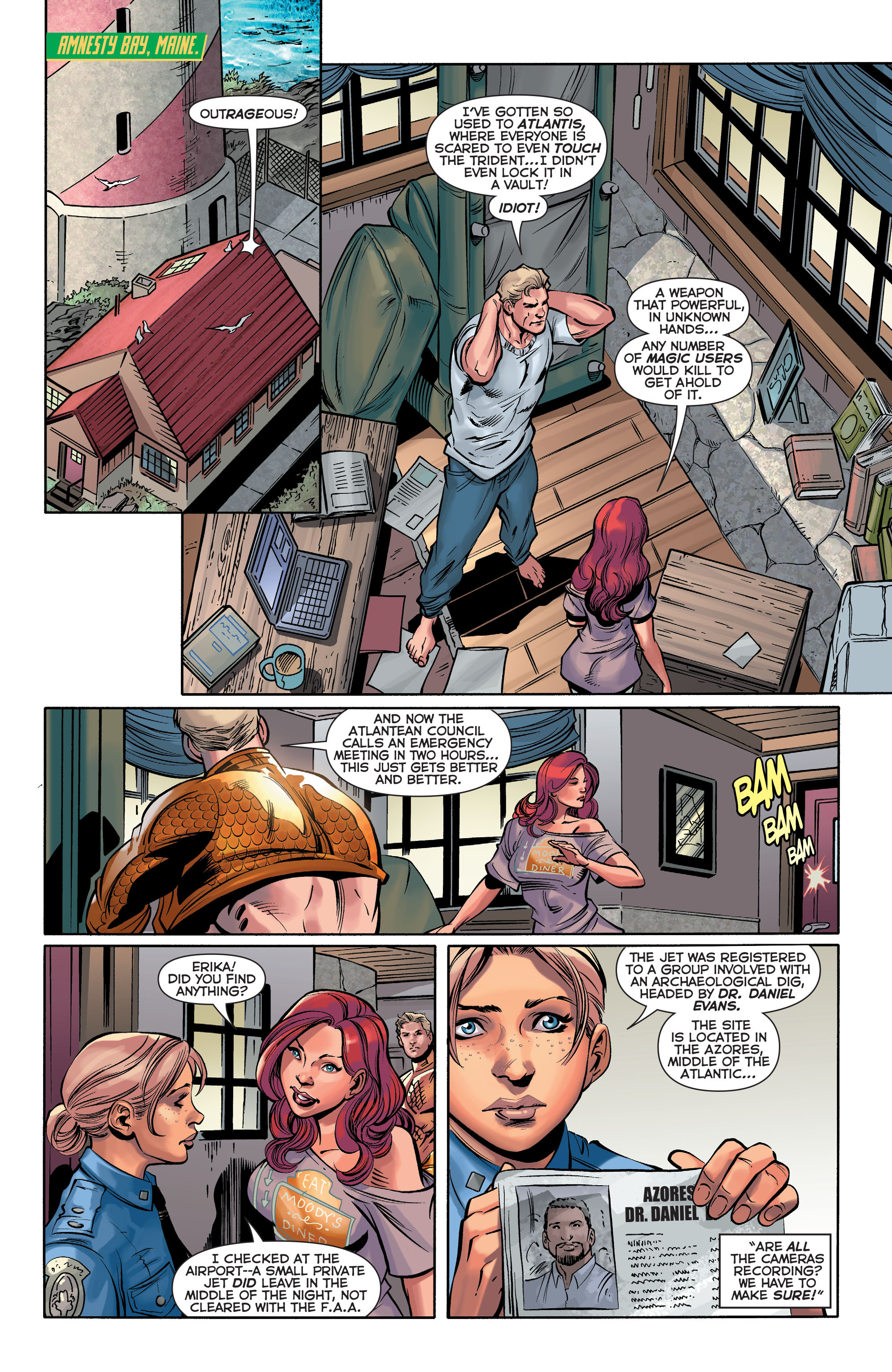 Read online Aquaman (2011) comic -  Issue #29 - 2