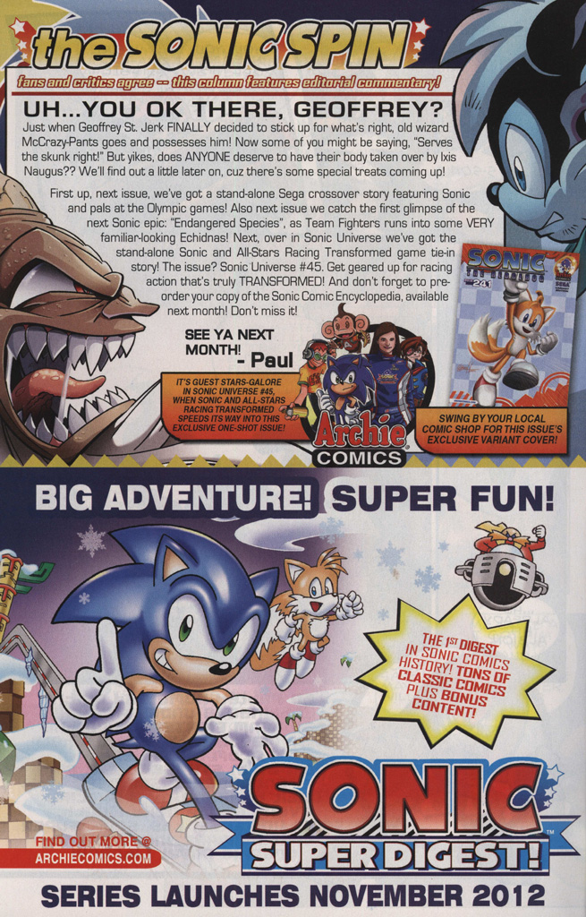 Read online Sonic The Hedgehog comic -  Issue #241 - 32