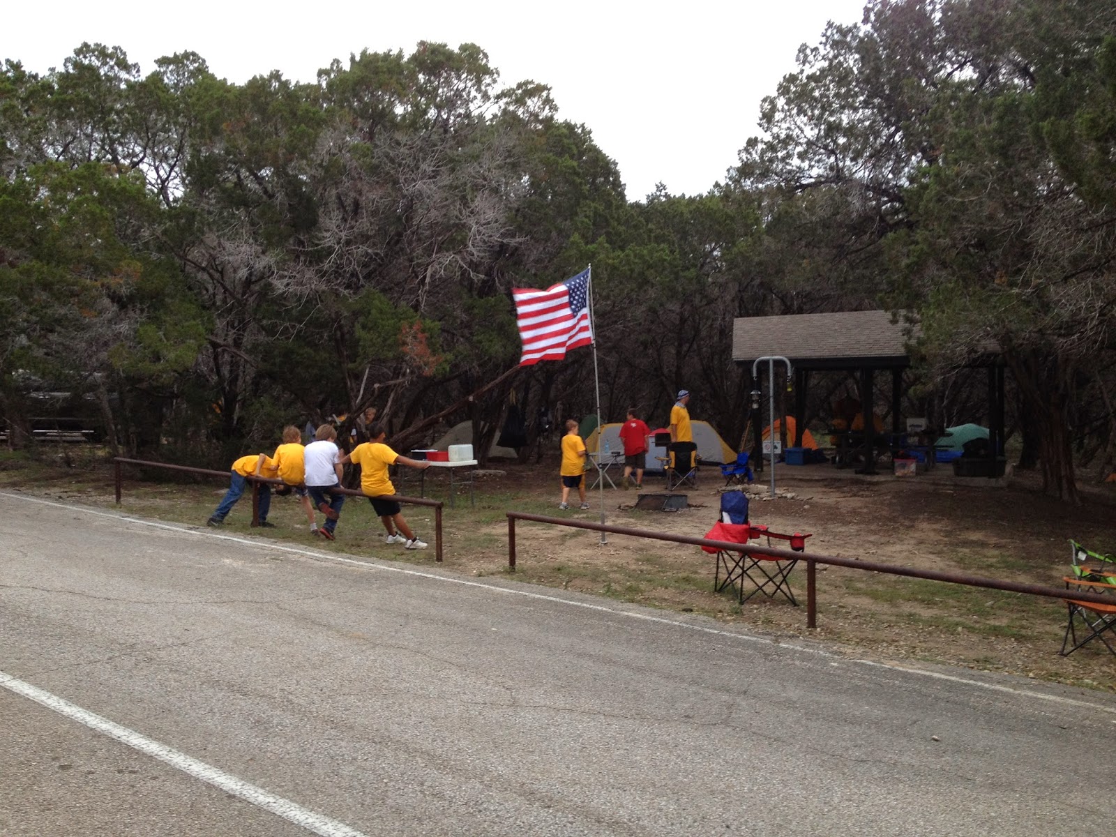 Campsite / Lake / Historical Site Reviews Texas Russell Park Lake