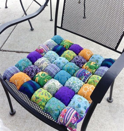 Custom biscuit cushions for kitchen and dining chairs Custom biscuit cushions for kitchen and dining chairs