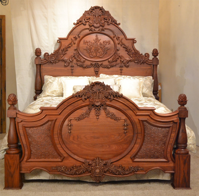 Crating Technology’s Blog: Ornate Carved Wood Bed
