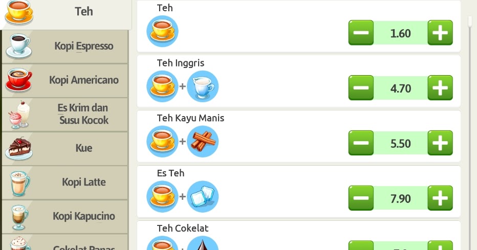 Game My Cafe Recipes and Stories RESEP ANEKA TEH ( PART 1) Game My Cafe Recipes and Stories RESEP ANEKA TEH ( PART 1)