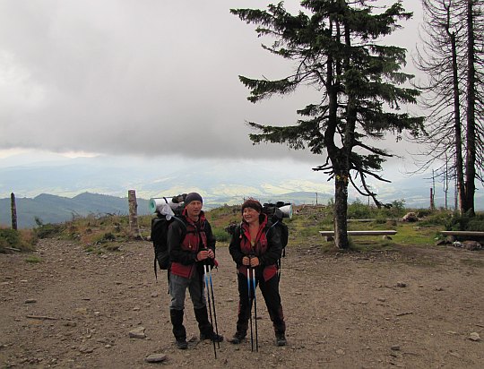 Barania Góra (1220 m n.p.m.). Barania Góra (1220 m n.p.m.).