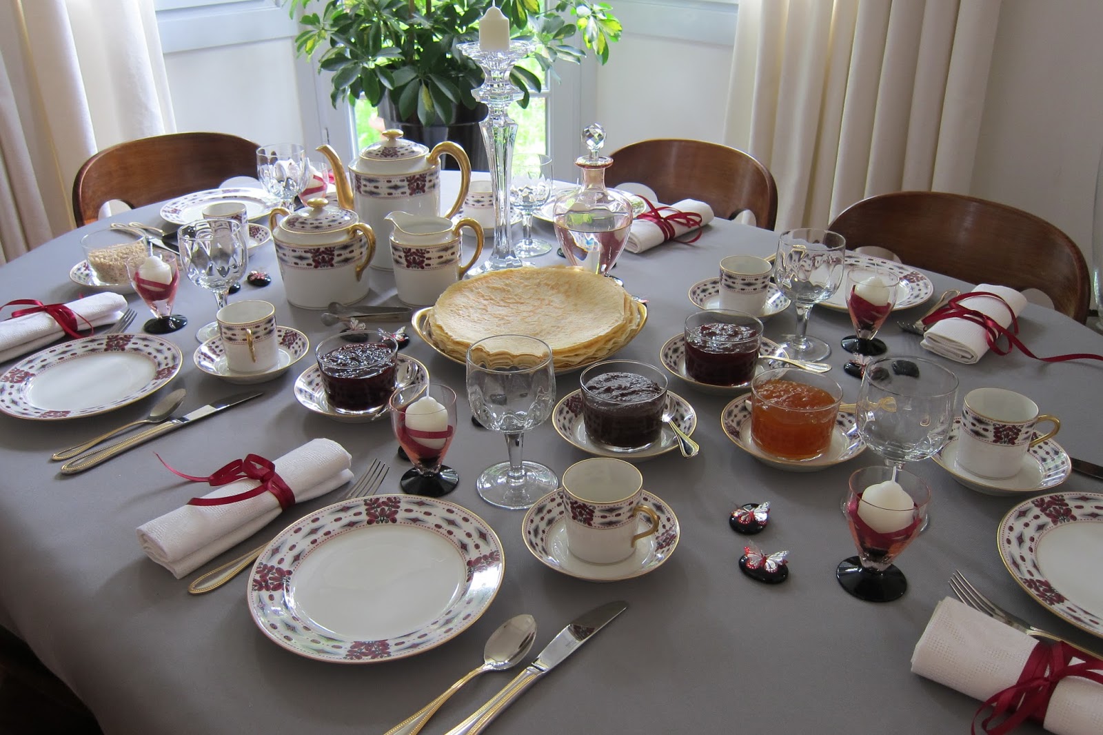 Création Baka Lila: Décoration Table Crêpes Party