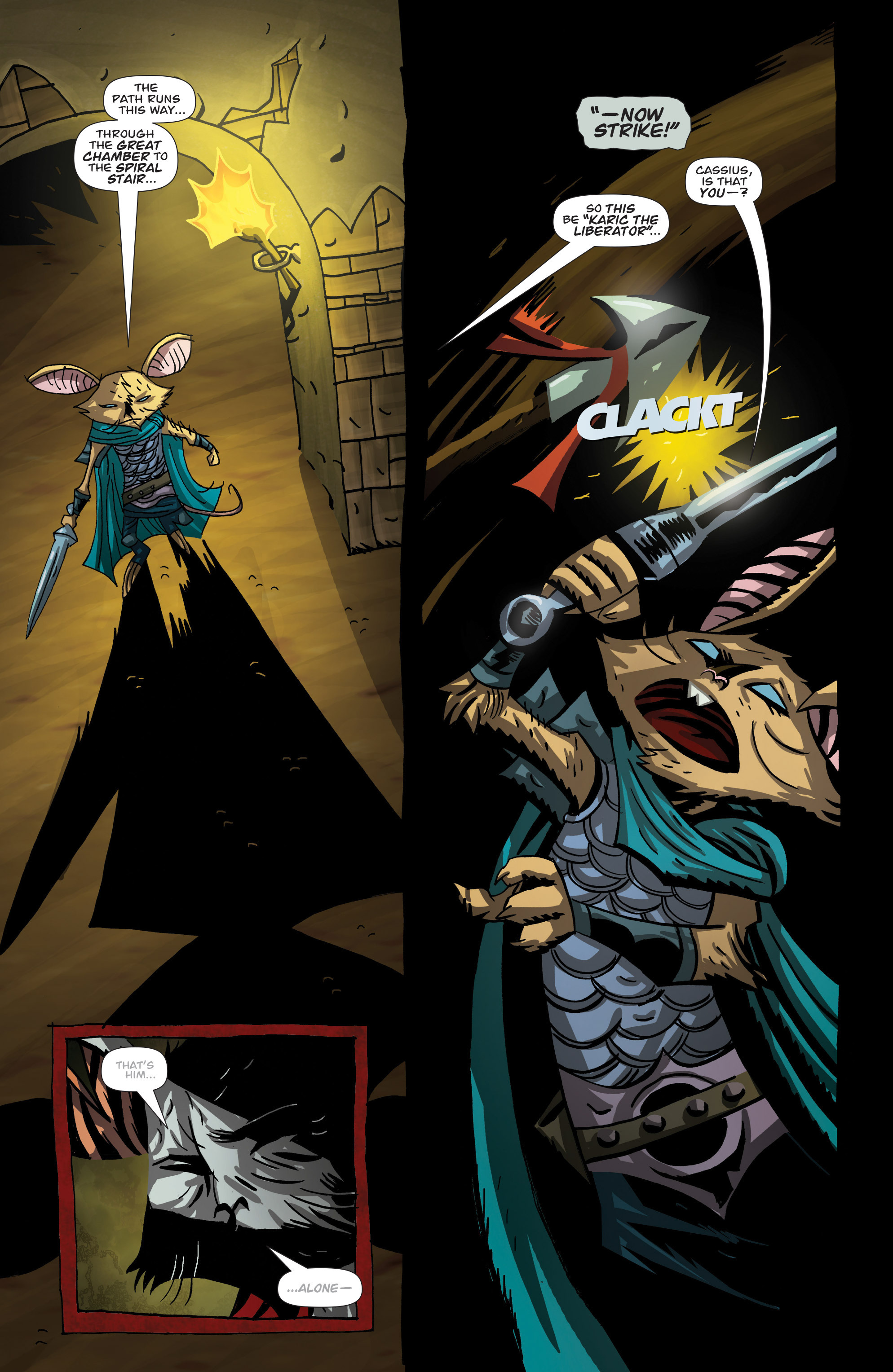 Read online The Mice Templar Volume 5: Night's End comic -  Issue #2 - 34