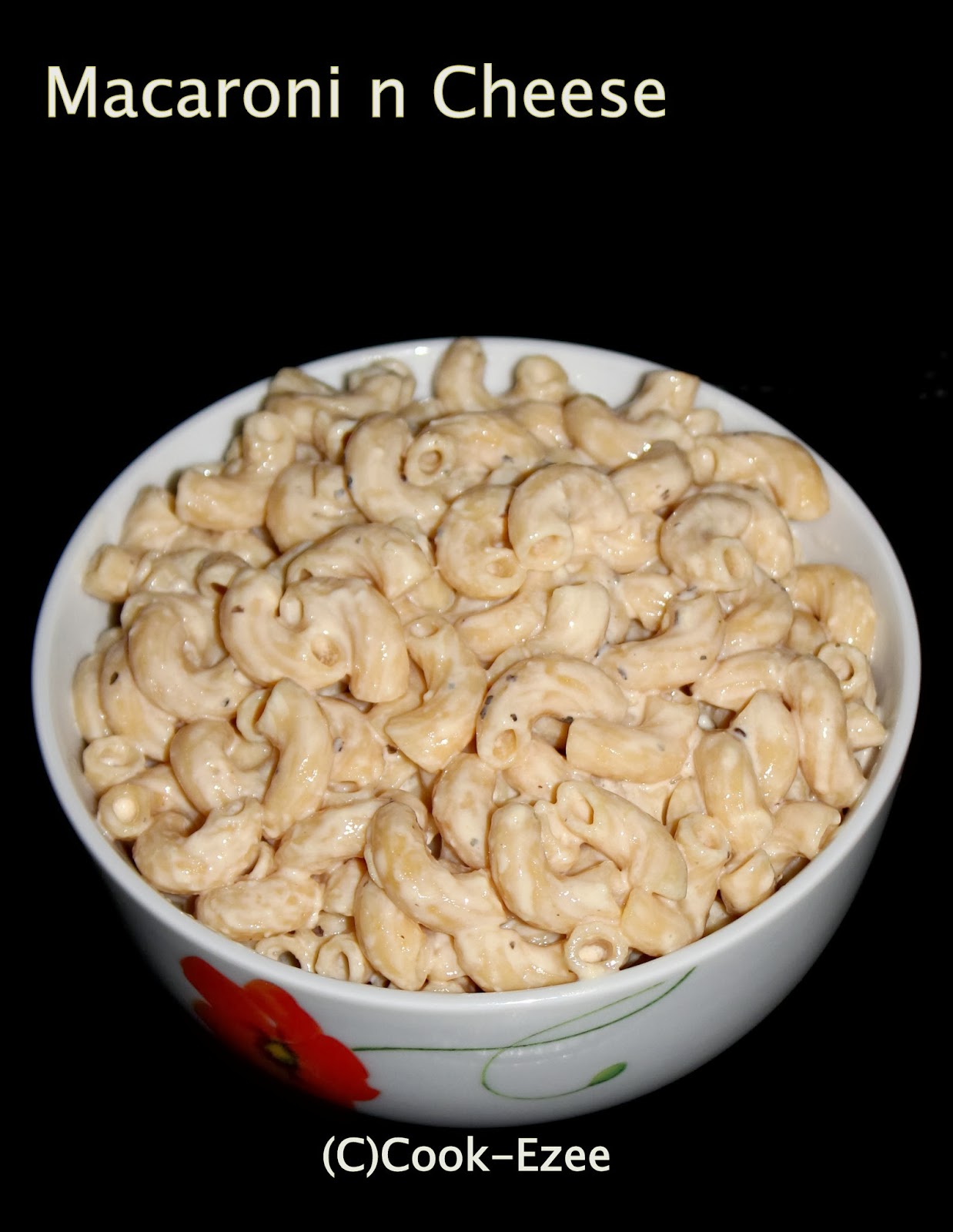 COOKEZEE Whole Wheat Macaroni and Cheese topped with scrambled egg