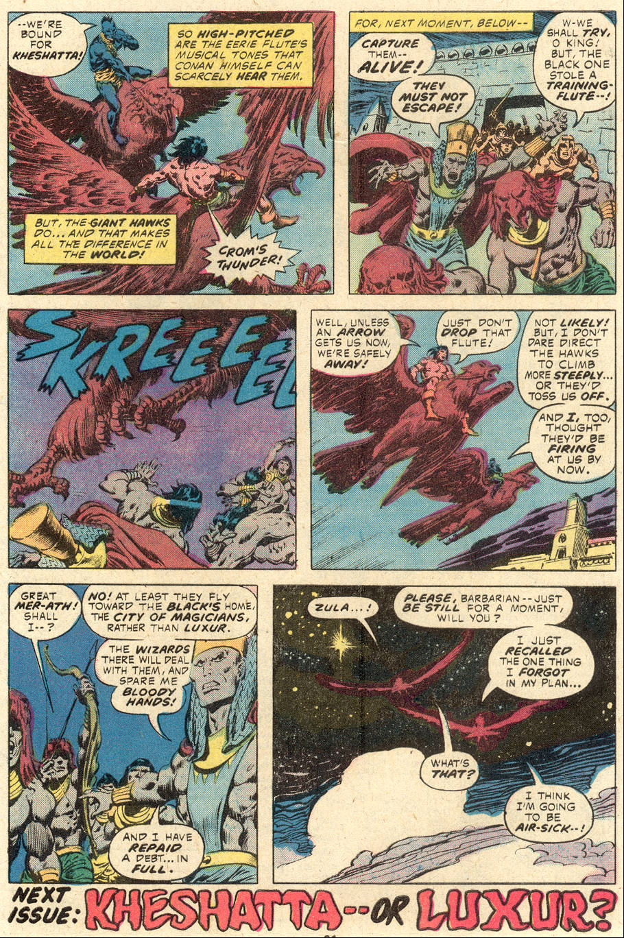 Read online Conan the Barbarian (1970) comic -  Issue #84 - 18