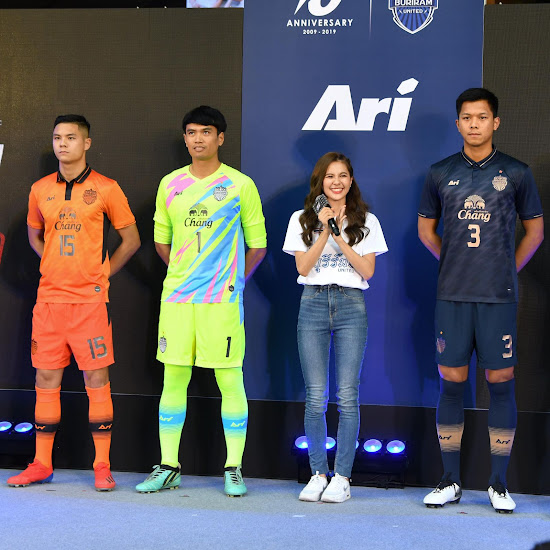 Authentic 2019 Buriram United Thailand AFC Champion League Jersey Shirt Blue 