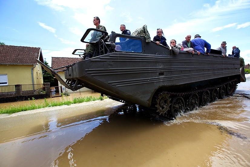 These 16 photos will disturb you... The Balkans in the grip of flood!