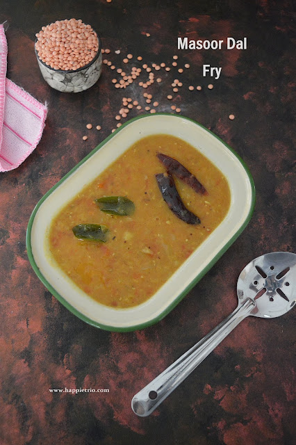 Masoor Dal recipe | Masoor Dal Tadka | Red Lentil Fry