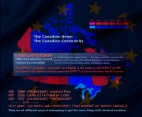 THE PLOT AGAINST QUEBEC AND CANADA: Imposition of the European Union system by 9./11 and secession