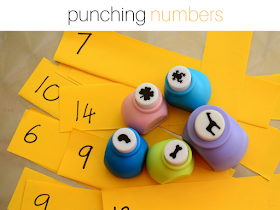 Got Bored Kids? 17 Practical Mom Ideas to try right away! Punching NUmbers