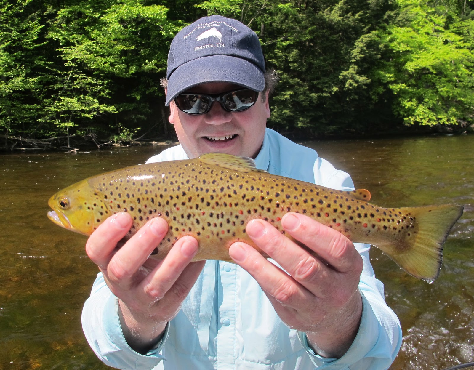 Muskegon River Trout 5/15/12 RiverQuest Charters