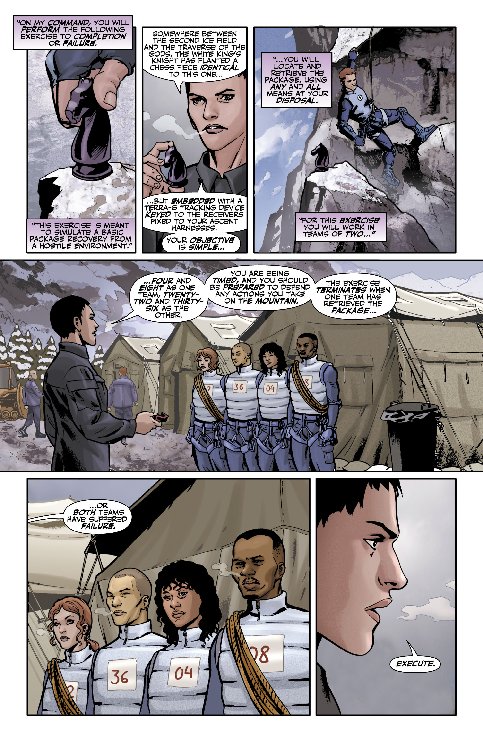 Read online Checkmate (2006) comic -  Issue #5 - 6