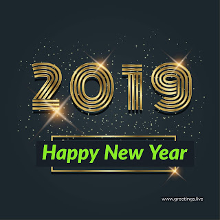 Sparkling 2019 images New year download free