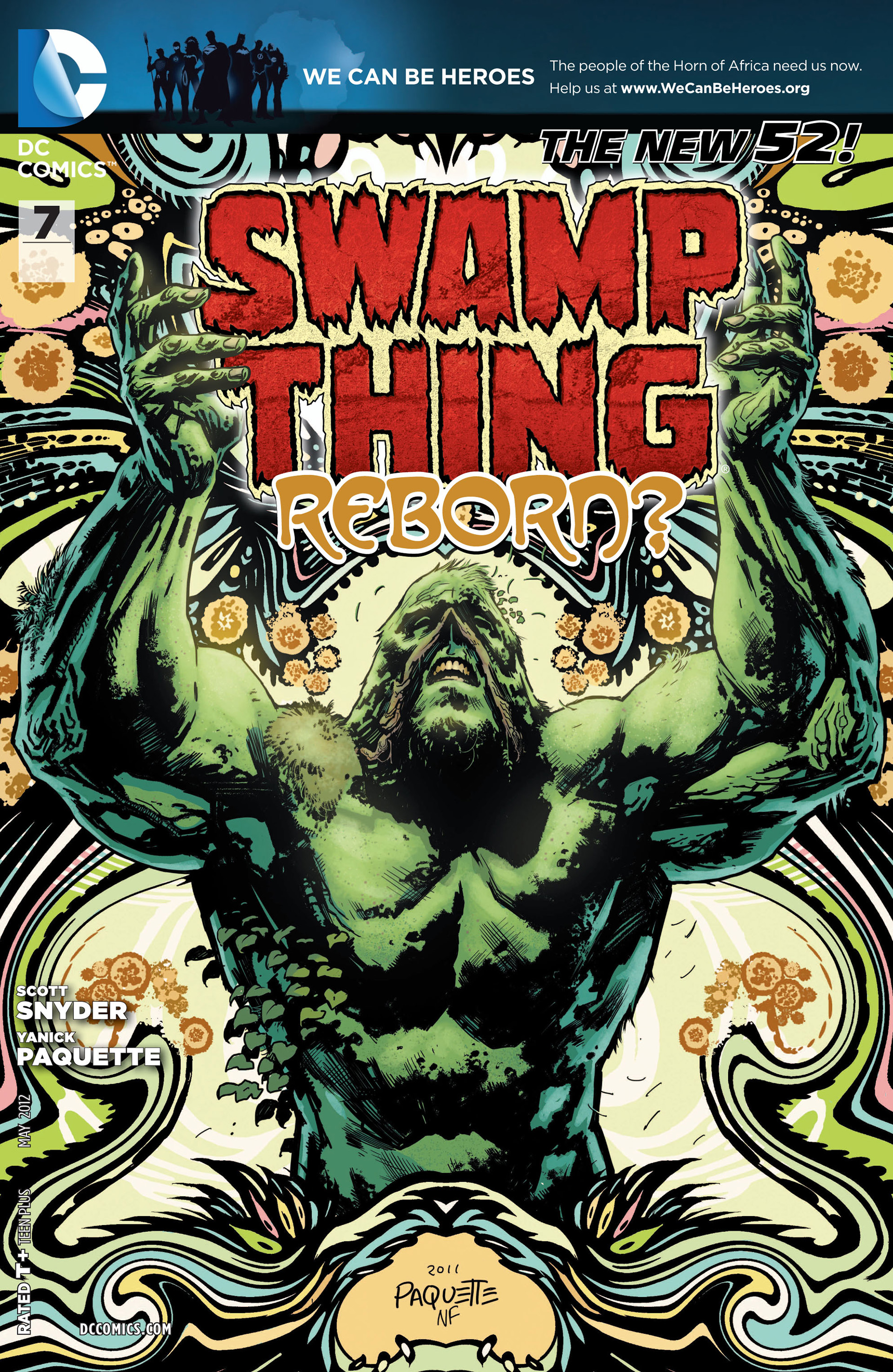Read online Swamp Thing (2011) comic -  Issue #7 - 1