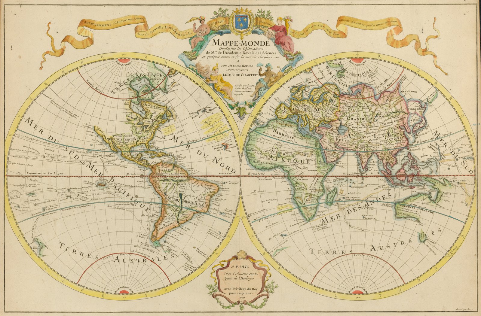 S VIKAS: World Map 18th Century