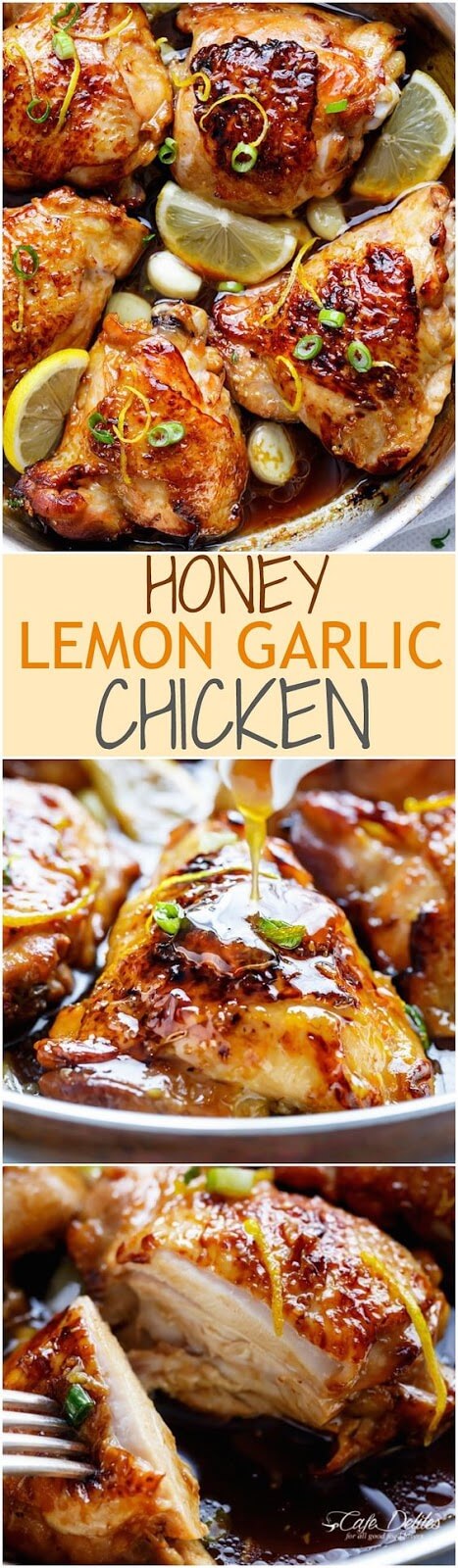 Honey Lemon Garlic Chicken