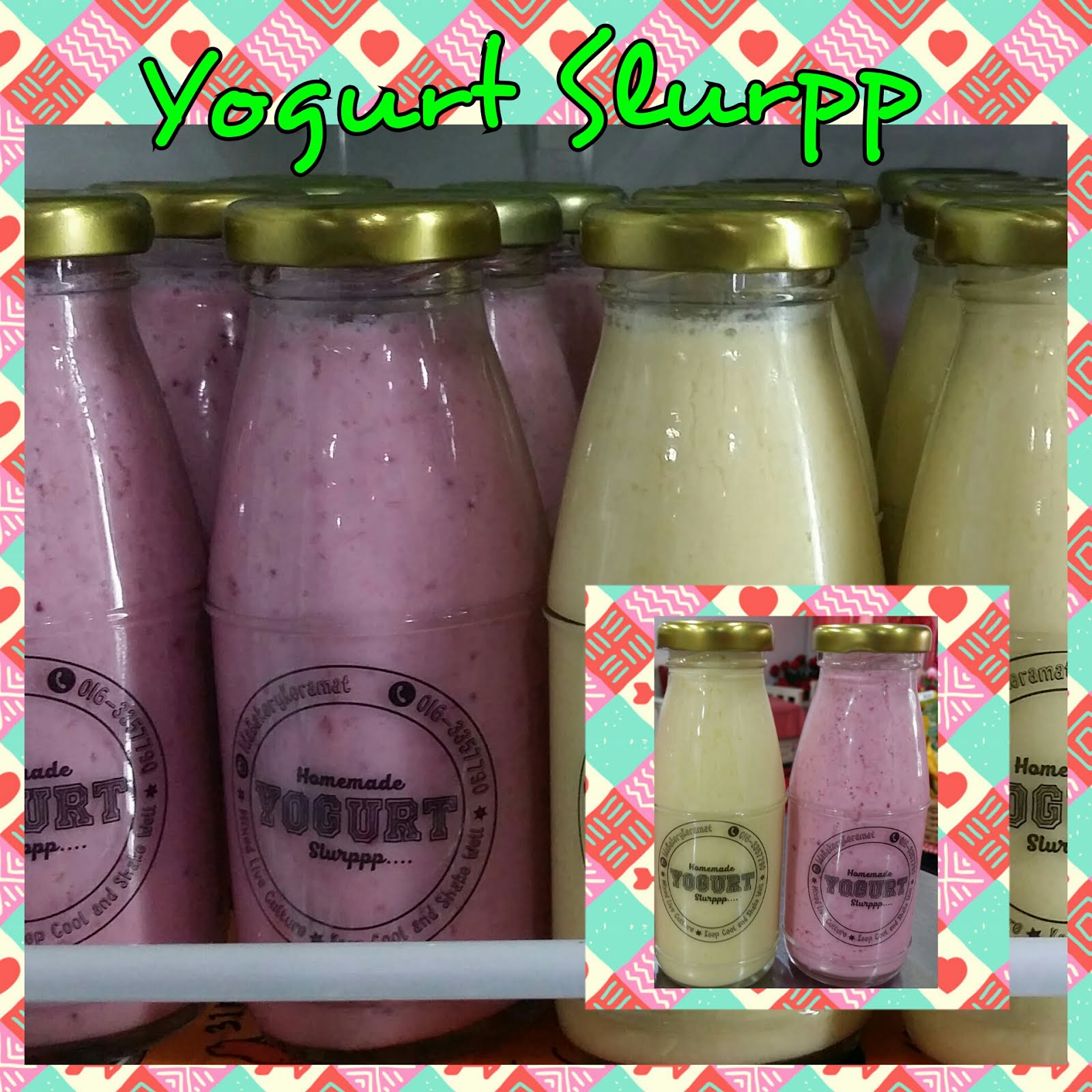 Kelas Homemade Yogurt Slurpp RM250