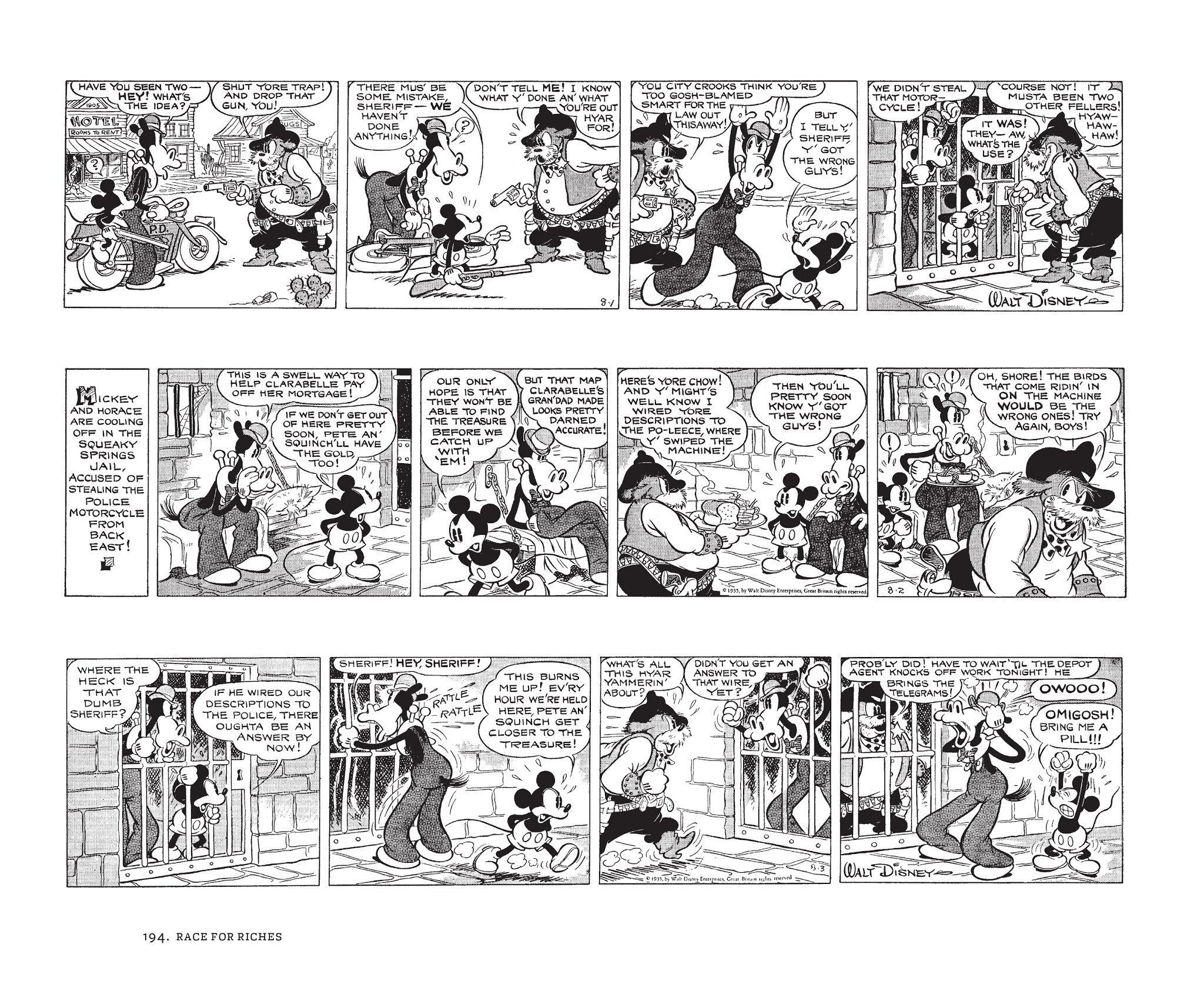 Read online Walt Disney's Mickey Mouse by Floyd Gottfredson comic -  Issue # TPB 3 (Part 2) - 94