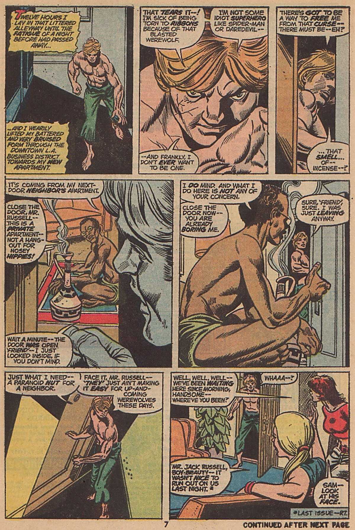 Read online Werewolf by Night (1972) comic -  Issue #12 - 6