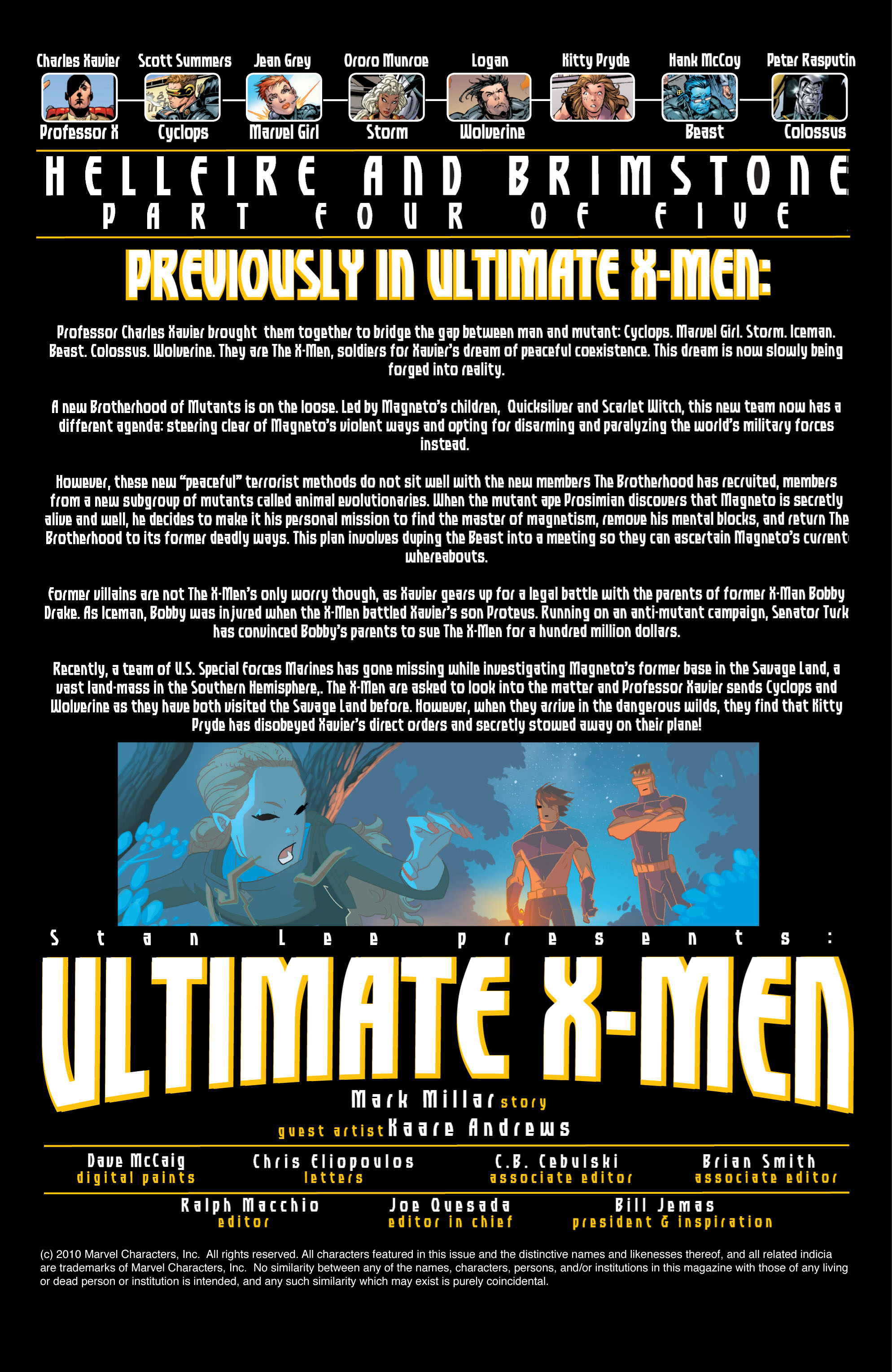 Read online Ultimate X-Men comic -  Issue #24 - 2