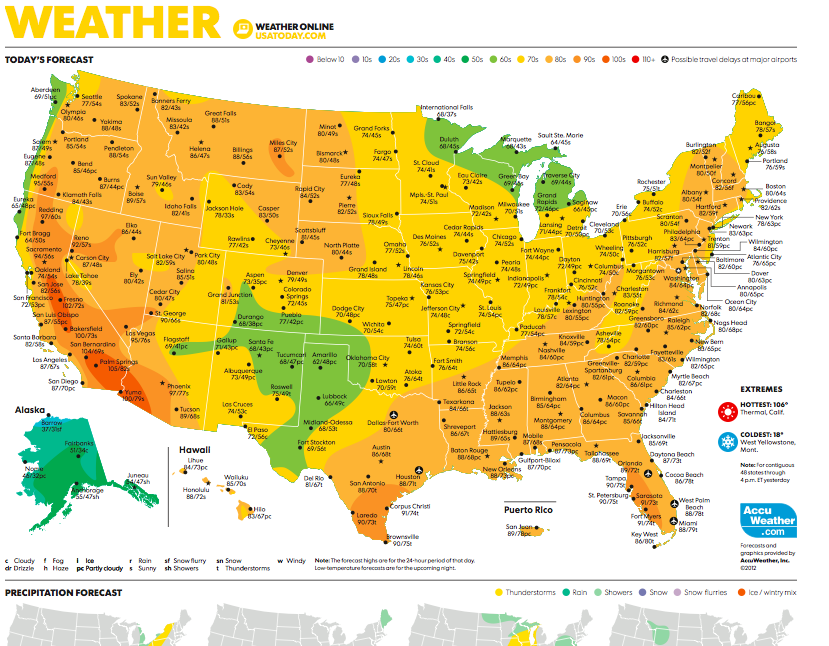 MSE Creative Consulting Blog: "USA Today's" New Weather Map