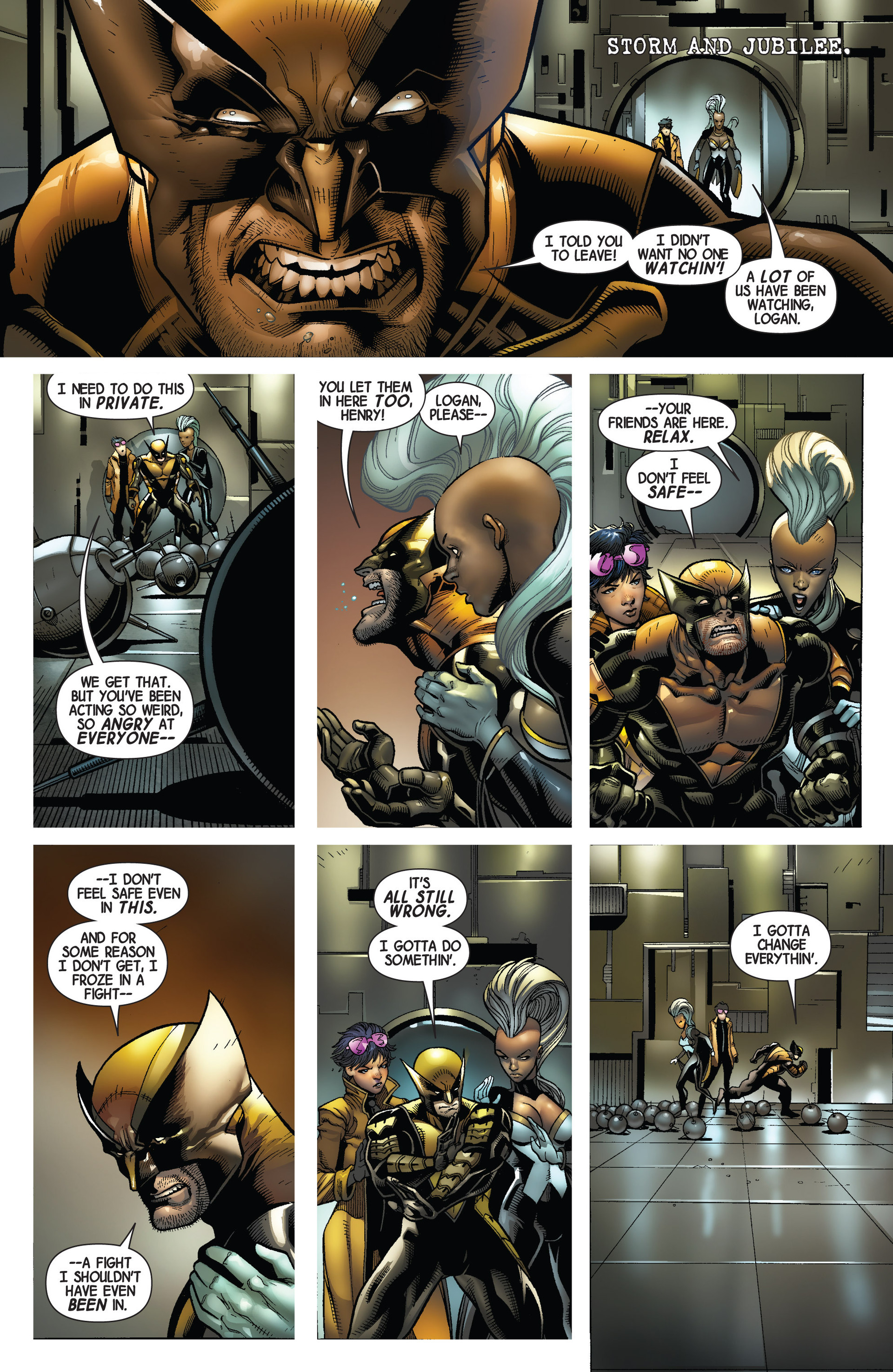 Read online Wolverine (2014) comic -  Issue #4 - 5
