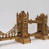Obten Puente De Londres London Bridge en madera Puzzle 3d láser y Cuna en MDF láser o trupan